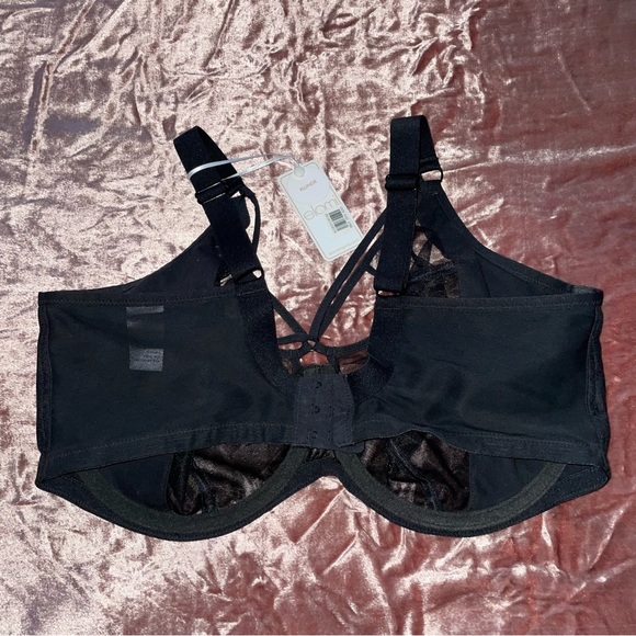 Elomi 40GG Sachi Caged Plunge Underwire Plus Bra EL4350 NWT 40J - Picture 9 of 10